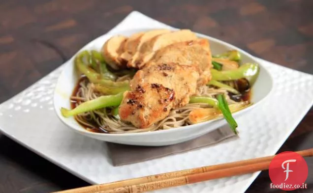 Pollo Teriyaki con Soba