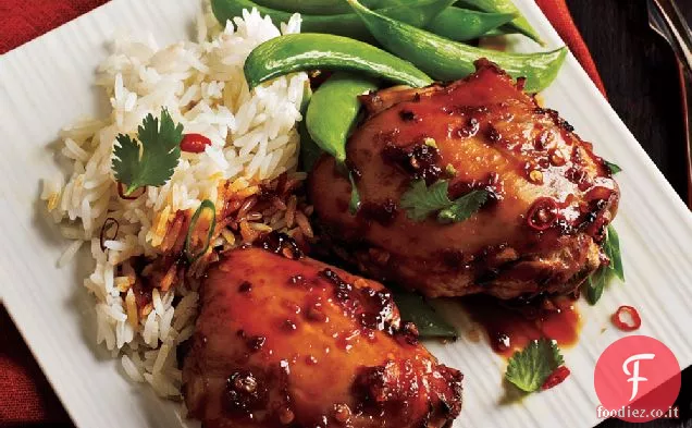 Asiatico - Glassato cosce di pollo