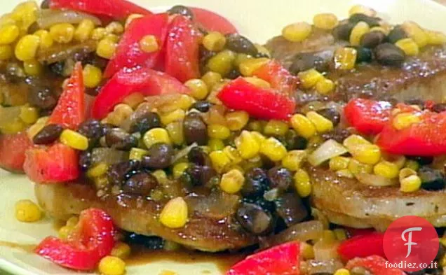 Maiale Cajun con fagioli piccanti