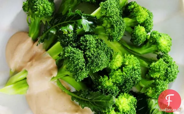Broccoli con ricetta Tahini piccante