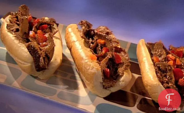 Panino di manzo italiano di Chicago