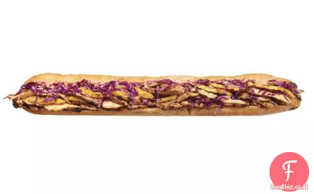 Teriyaki pollo partito Sub