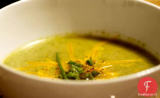 Ricetta zuppa di broccoli vegan