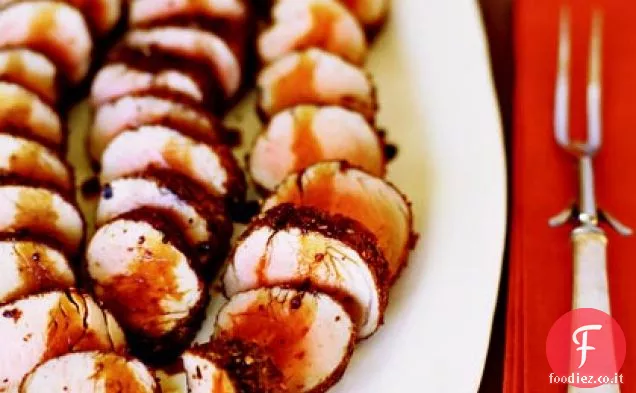 Filetto di maiale strofinato con spezie