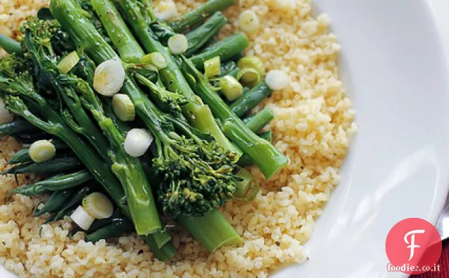 Fagiolini, Broccoli e Bulgur