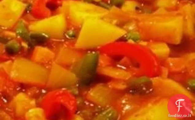 Curry di verdure facile e veloce