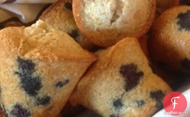 Muffin ai mirtilli senza glutine