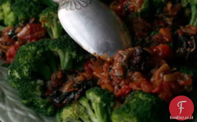 Broccoli con Salsa Siciliana