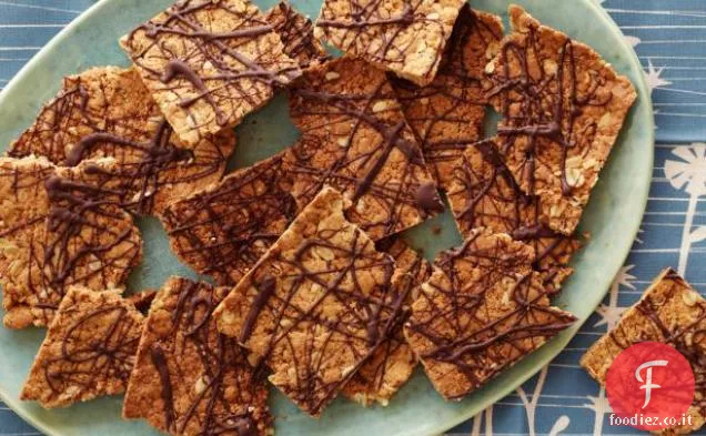 Il burro di arachidi croccante si assottiglia