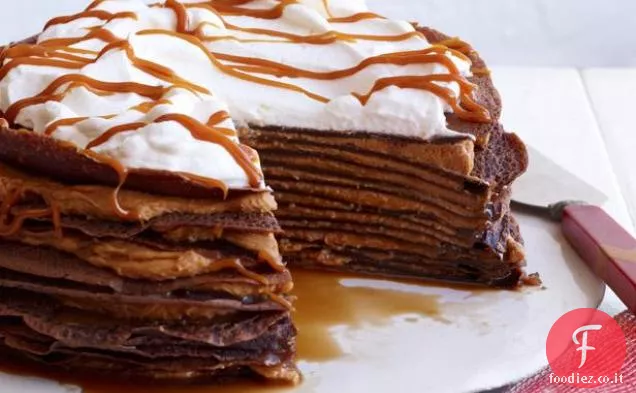Torta di crepe Dulce de Leche