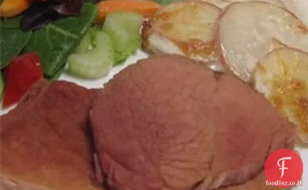 Bistecche di prosciutto al forno facili