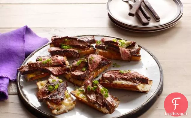 Bistecca al fianco con Salsa Barbecue Balsamica