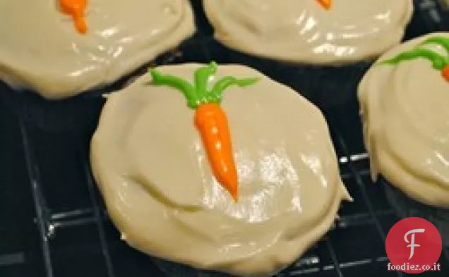 Cupcakes alla carota e ananas