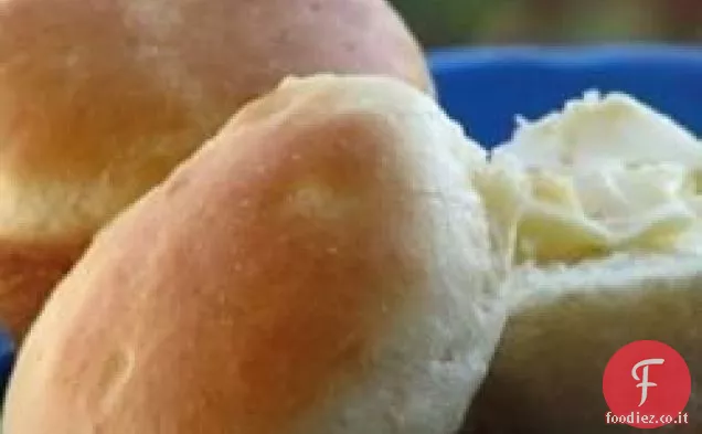 Rotoli di lievito veloci