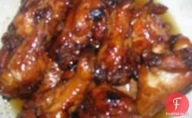 Olio di sesamo Ali di pollo