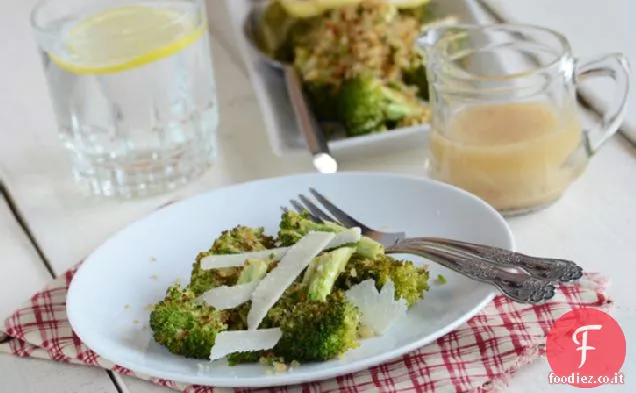 Broccoli arrostiti ispirati al condimento italiano