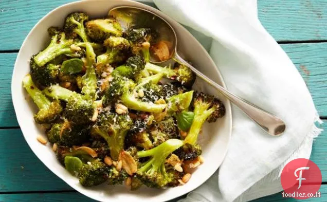 Broccoli arrostiti al parmigiano