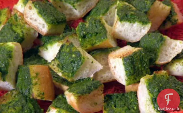 Verde Trangugiare - ' Ems aglio pane pezzi