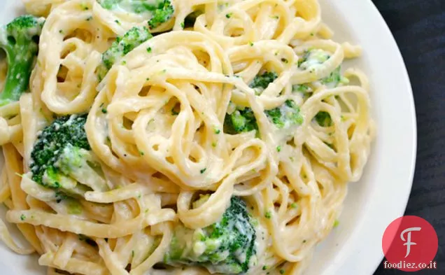 Broccoli Fettuccine Alfredo