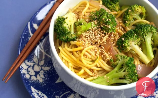 Broccoli Curry Udon