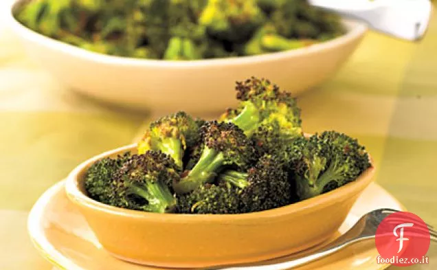 Broccoli arrostiti con burro di arancia-Chipotle