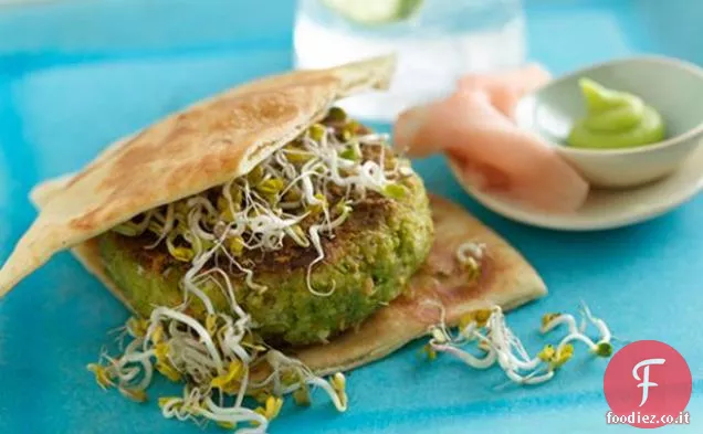 Edamame Veggie Burger