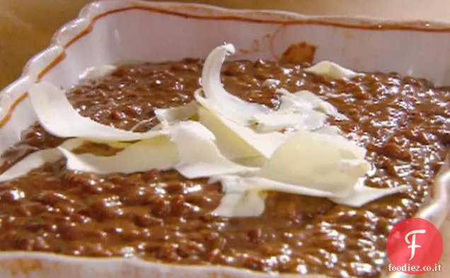 Budino di Risotto al cioccolato