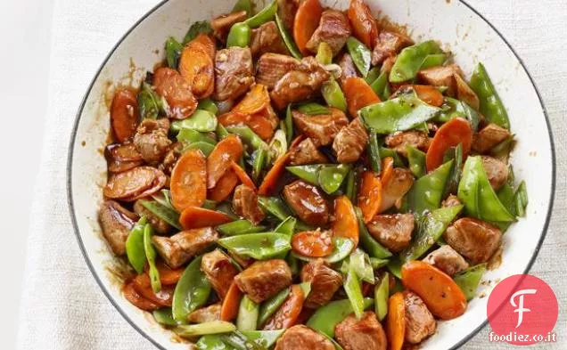 Carne di maiale in agrodolce