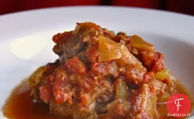 Stufato di curry di manzo piccante per il fornello lento