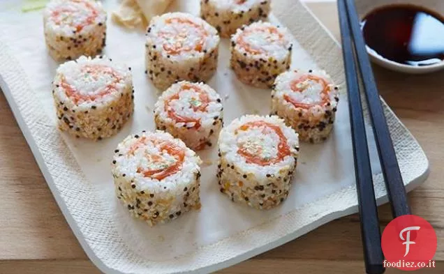Tutto Bagel Sushi Rolls