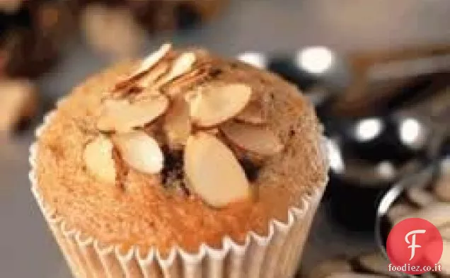 Muffin al cioccolato alla banana alla mandorla