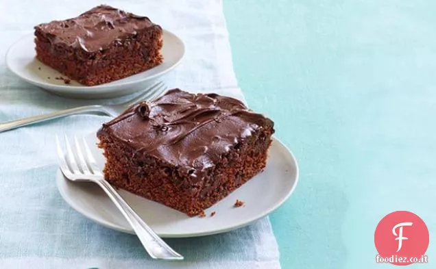 Torta al cioccolato e zucchine