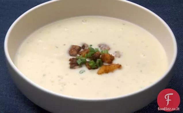 Pastinaca arrosto e vaniglia Zuppa di cioccolato