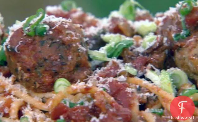 Polpette in salsa barbecue