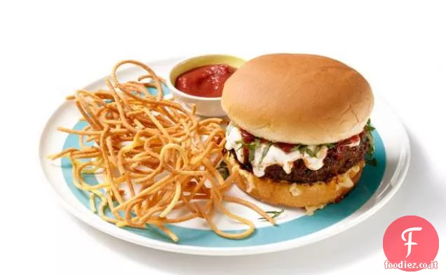 Hamburger di spaghetti