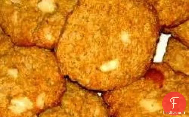 Biscotti di noci di macadamia alla farina d'avena di Sue