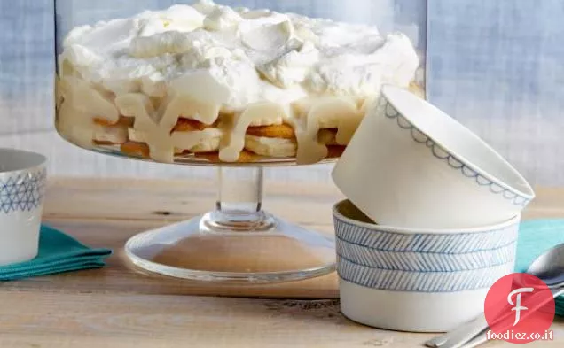 Budino di banana leggero di Bobby