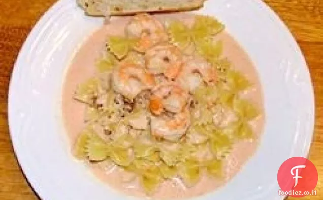 Salsa rosa per pasta (gamberetti)