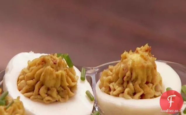 Curry Pecan Uova alla diavola