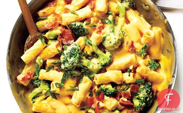 Pancetta e broccoli Mac e formaggio