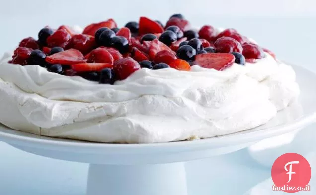 Pavlova a bacca mista