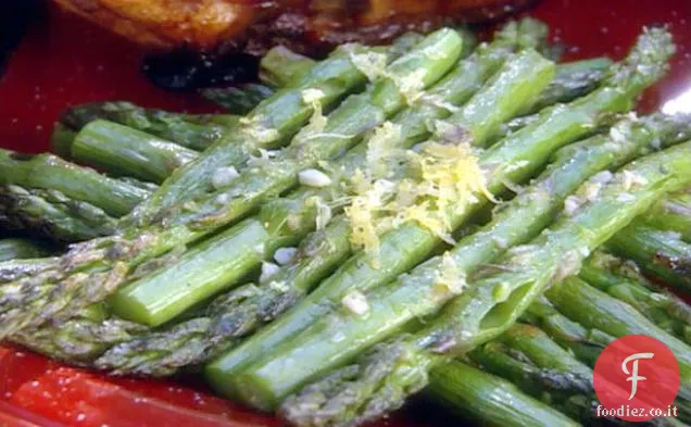 Asparagi alla griglia con Limone e Aglio