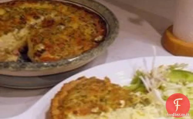 Il mio ragazzo non Sissy Prosciutto & formaggio Quiche