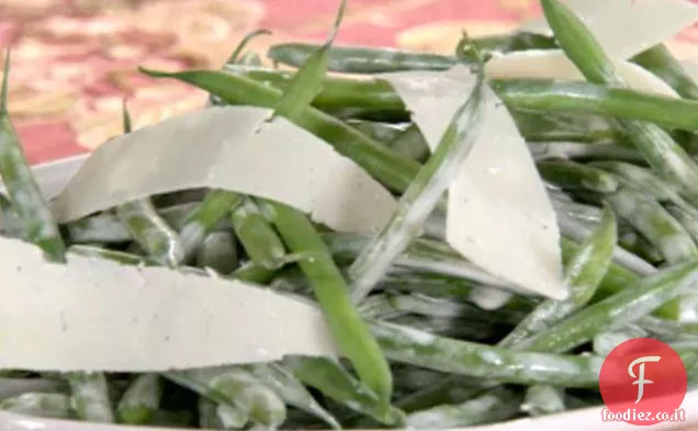 Insalata di Fagiolini Verts con Crema al Tartufo