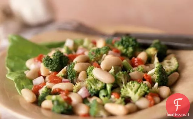 Insalata di Fagioli Broccoli e Cannellini