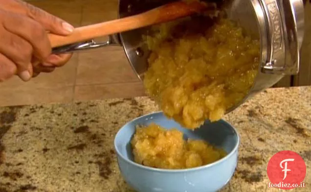Salsa di mele fatta in casa