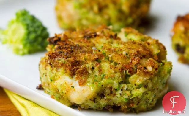Frittelle di fagioli Broccoli Cheezy