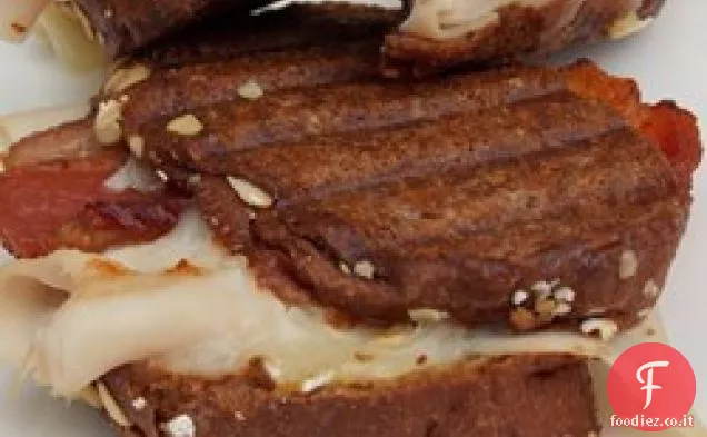 Sandwich di tacchino all'acero alla griglia