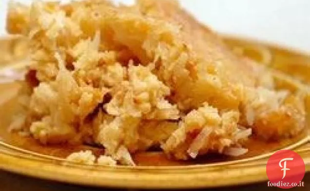 Crema al forno di cocco