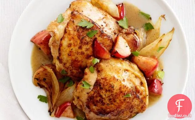 Miele-Senape Pollo e mele